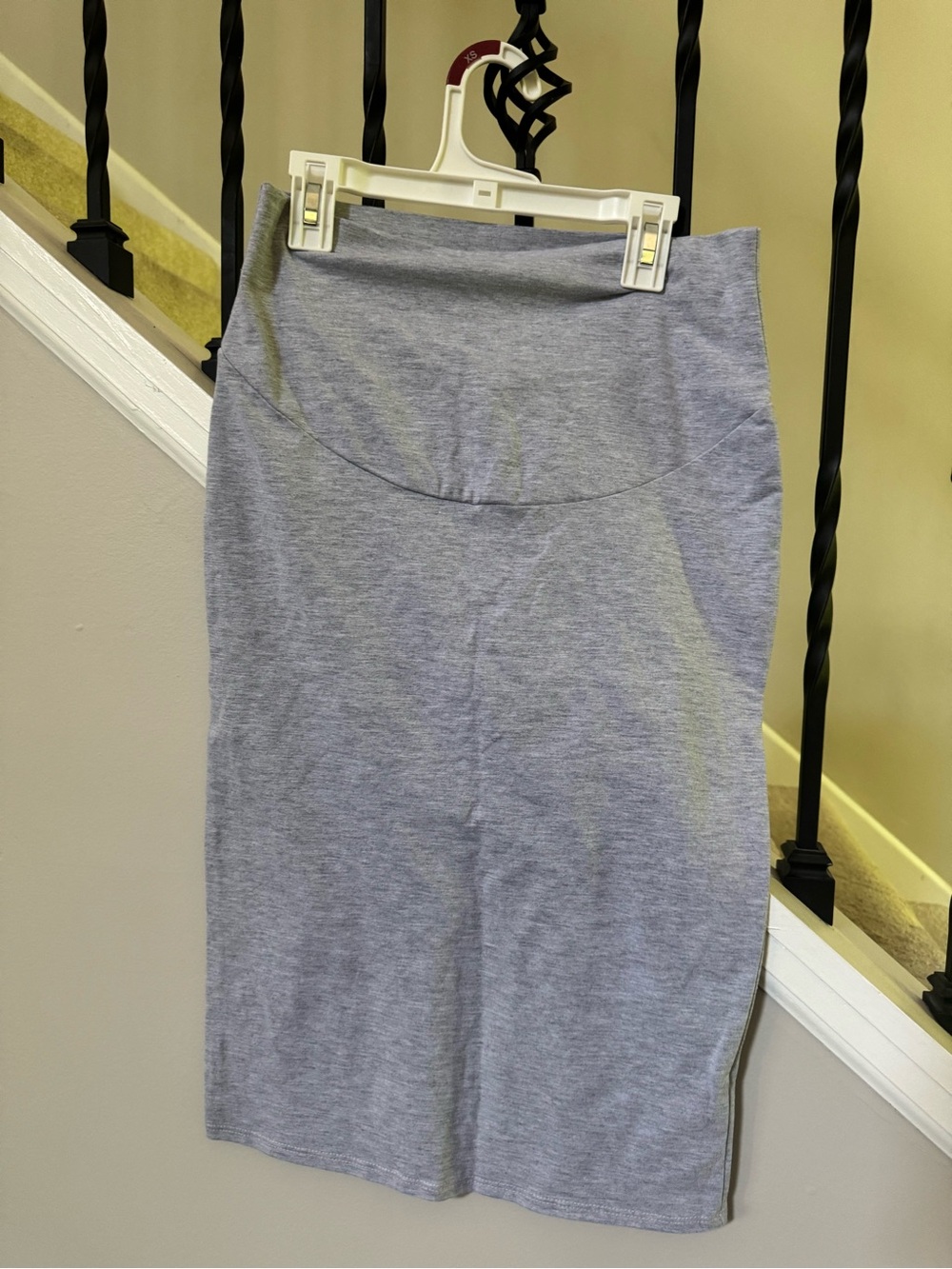 Gray Women's Pencil Skirt - Classic Stretch Fit